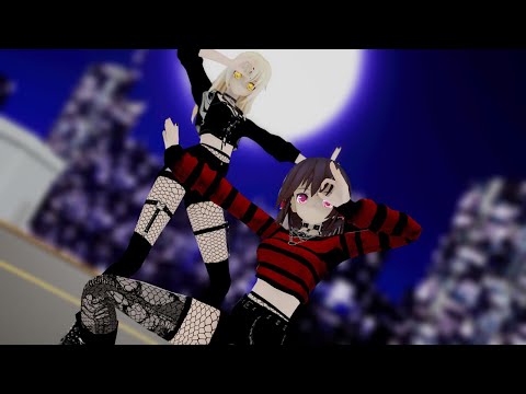 【東方MMD】霊夢さんと魔理沙さんで脳漿炸裂ガール