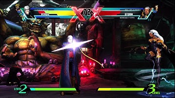 Ultimate Marvel vs. Capcom 3 -- Day One Arcade Run Part 1