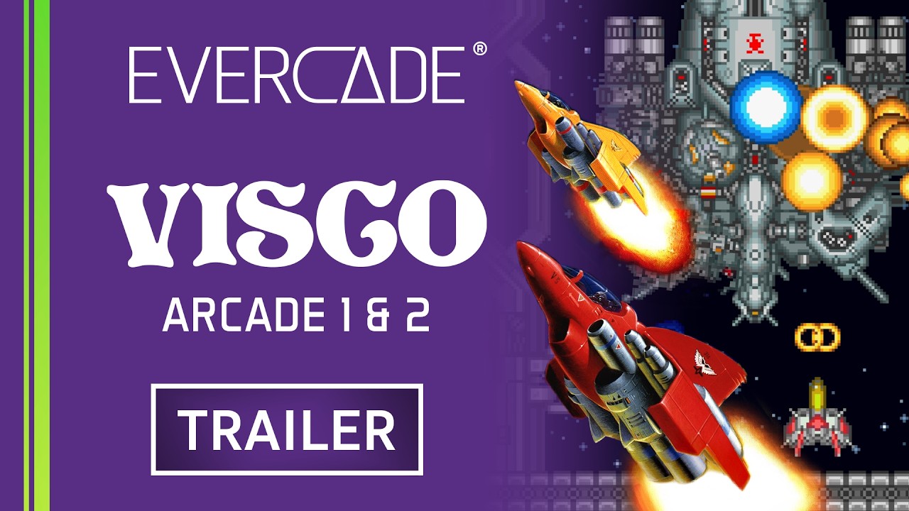 Evercade - Visco Arcade 1 & 2 - Announcement Trailer