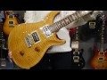 【HD】Paul Reed Smith 1986-87 Custom24 Bird W serial -Vintage Yellow-