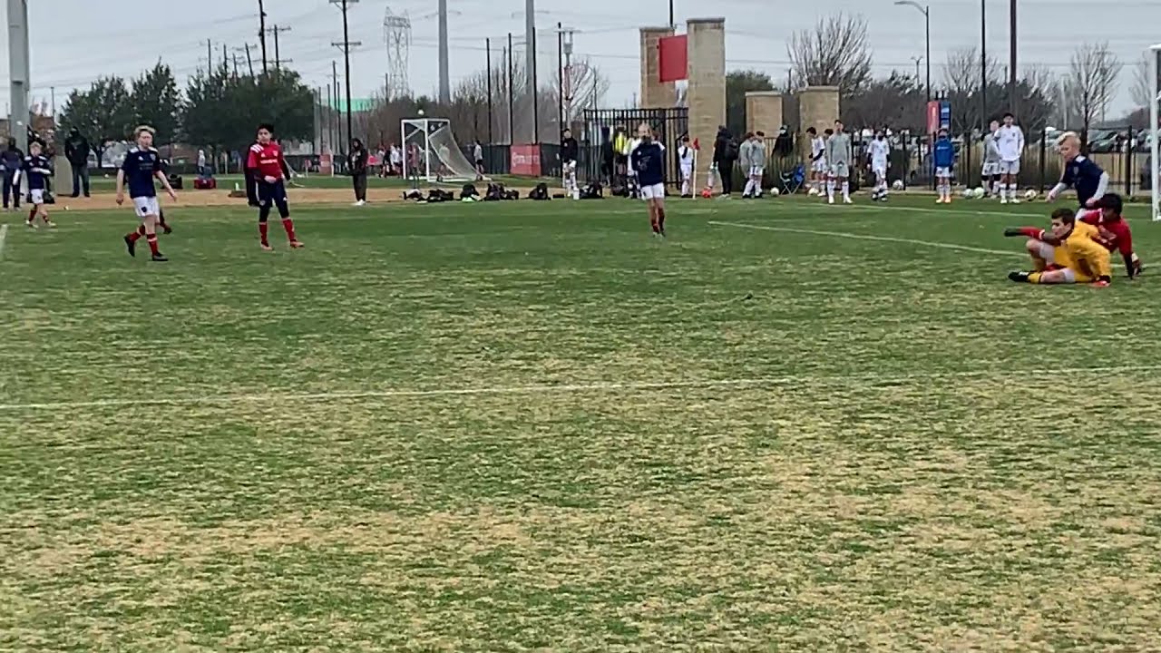 2020-2021 Goalkeeper Mason Adair in FC Dallas Tournament