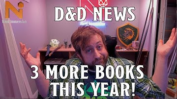 3 New D&D Books Coming Later This Year! | Nerd Immersion