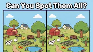 Can You Spot All 15 Differences? 🔎 5 Visual Puzzles screenshot 4