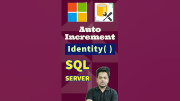 Auto Increment values in a column | Identity( ) | SQL server