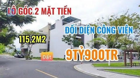 BÁN LÔ GÓC 2 MẶT TIỀN VIEW CÔNG VIÊN ĐẸP TẠI KĐT VCN PHƯỚC LONG - NHA TRANG