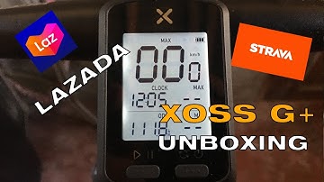 Xoss G+ Unboxing and how to upload to strava manually