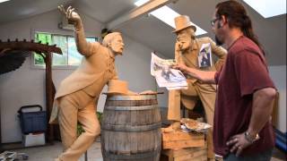 Part 1of 2 - Time-lapse Making of a Life-size Sculpture | Nathan Scott