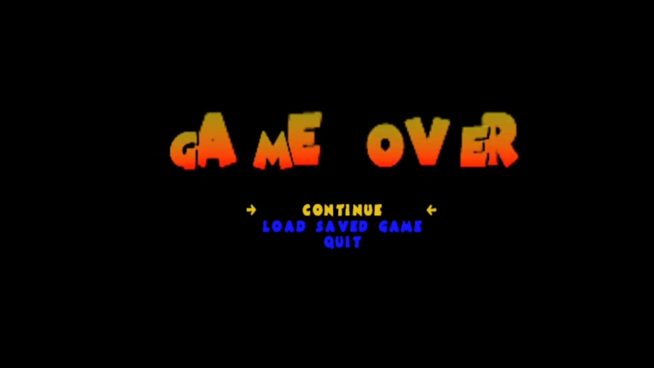 PAC-MAN World 2 (GameCube) Game Over