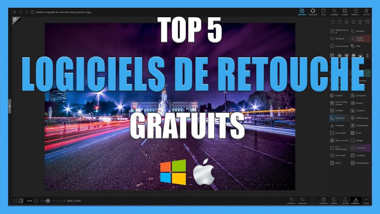 Meilleurs Logiciels De Retouche Photo Gratuits Tuto Photos