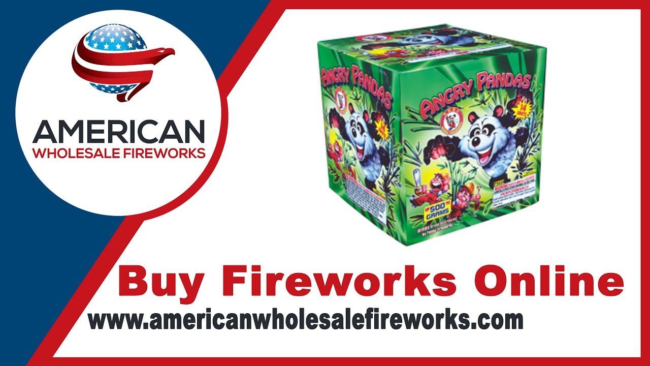 Angry Pandas - Winda  Available at American Wholesale Fireworks