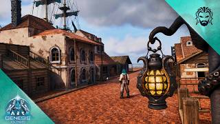 I Built an Entire Pirate Town! | ARK Genesis [E12]