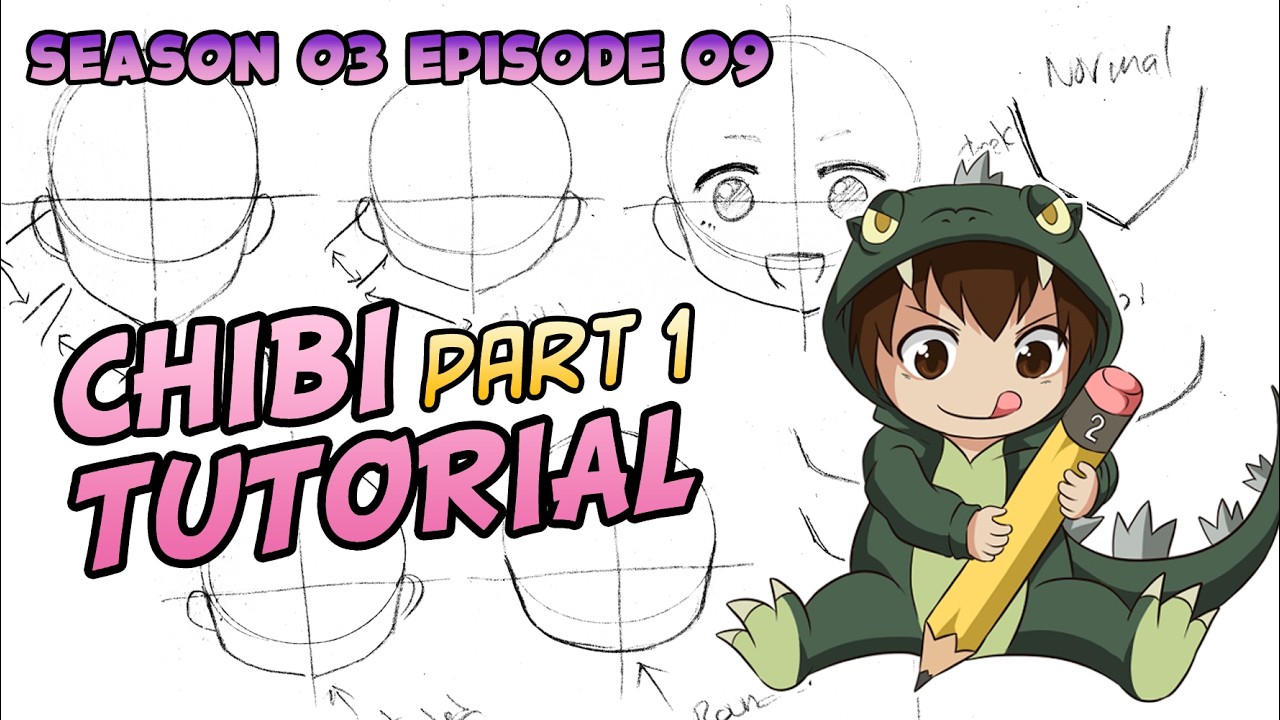 Chibi Tutorial Profile How To Draw Chibi Tutorial part 1 - YouTube