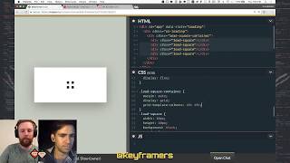 @keyframers 1.0.0 | Flipping Fluent | Live streamed collaborative animation coding