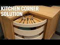 Kitchen Corner Solution | Smart Corner Cabinet Ideas to Maximize Space