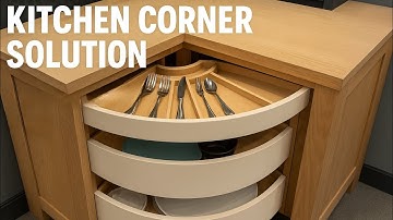 Kitchen Corner Solution | Smart Corner Cabinet Ideas to Maximize Space