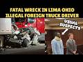 速報|オハイオ州リマで、不法滞在の外国人トラック運転手が人々を轢く事件が発生