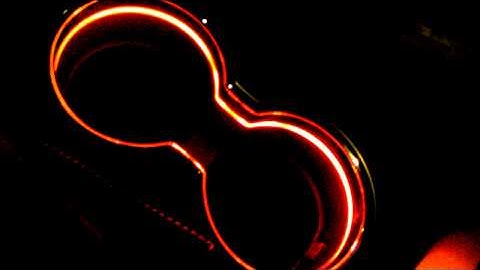 2012 Ford Fusion - Ambient lighting and dash