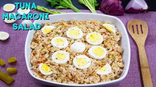 Delicious Tuna Macaroni Salad Recipe: How To Make THE BEST Tuna Macaroni Salad