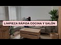 LIMPIEZA RÁPIDA COCINA Y SALÓN