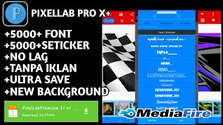 🔴PIXELLAB PREMIUM-31-V1 VERSI TERBARU 2020 | FULL UNLOCKED FULL +1000 FONT & SETIKER +1000.... screenshot 5