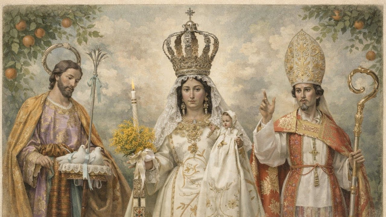 PROCESIÓN DE SAN BLAS, SAN JOSÉ Y LA CANDELARIA MURCIA 2026