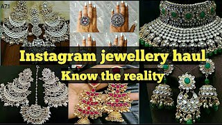 Instagram jewellery haul | Online jewellery haul | Online jewellery under Rs 200