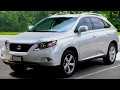 Buying review Lexus RX (2009-2015) Engines Common Issues Inspection