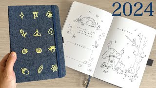 New 2024 Doodle Planner by AmandaRachLee Flip Through