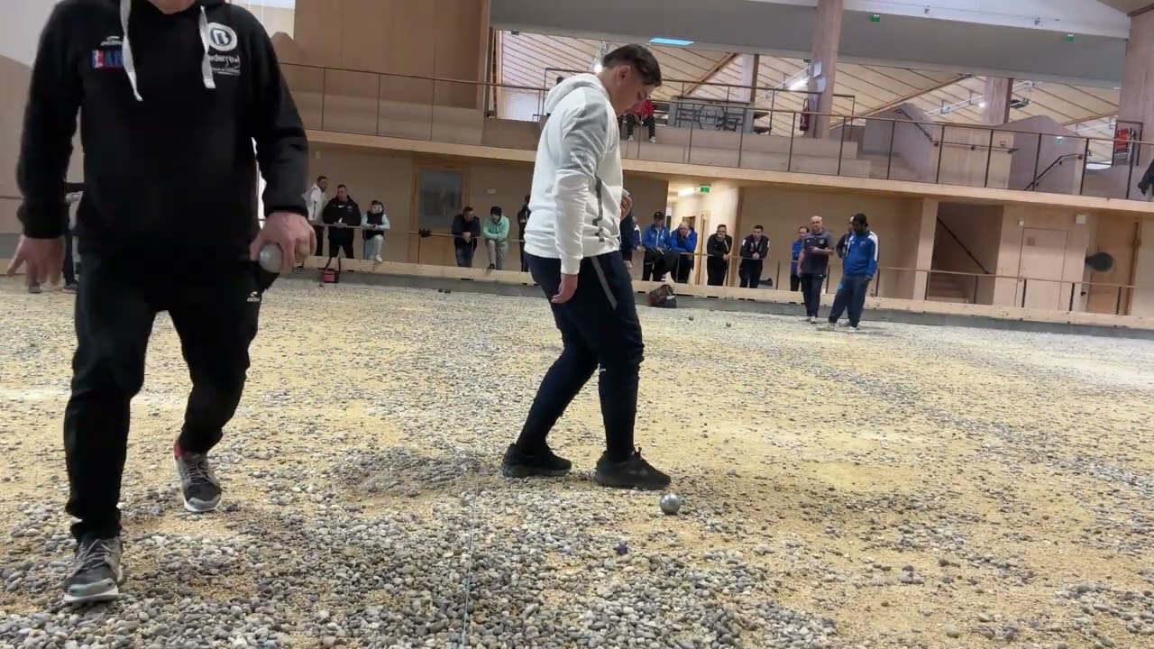 Miniature de la vidéo : Rhône Doublette Pétanque Vaulx en Vélins April 2025 - Jordon Scholl Vs Freddy