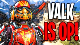 Valk Is OP On Kings Canyon! (Apex Legends Genesis Event)