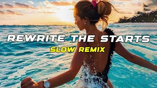 SLOW REMIX SANTAI !!! - REWRITE THE STARS - NICK PROJECT