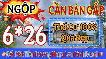 Bán Đất Mặt Tiền Nhựa Đường TL830 Kinh Doanh Buôn Bán DT : 6x26=156m2 Shr Thổ Cư 100% Đất Xây Ranh