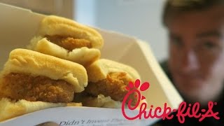 REVIEWING CHICK-FIL-A BREAKFAST!