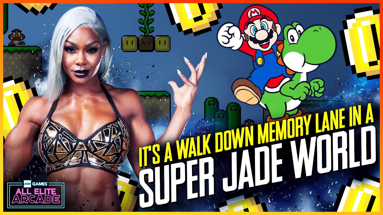 WE PLAY SUPER MARIO WORLD WITH JADE CARGILL | All Elite Arcade