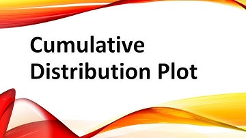 Excel Cumulative Distribution Plot