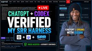 **UNSCRIPTED** ChatGPT LIVE: VOICE + Codex Put My SRR AI Harness on Trial—LIVE