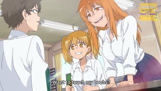 Gamo wanna senpai to touch her oppai | Don't Toy with Me, Miss Nagatoro Clip