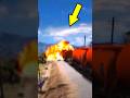 Terrible Train Derailment Moment In GTA 5