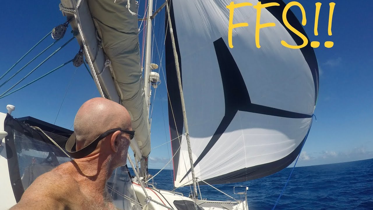 ⁣Pacific Crossing - Part 2: Spinnaker diaries!