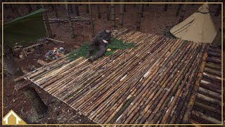The Timbers Treehouse Camp // Flooring with Camp Cooking
