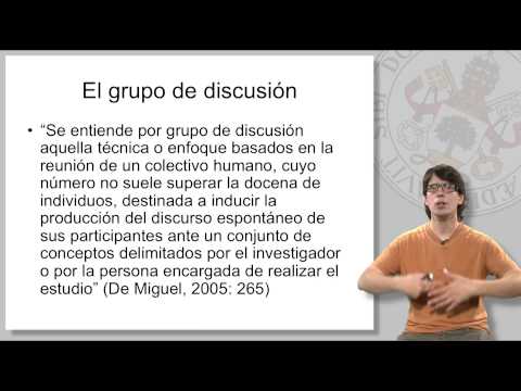 Video: ¿Qué es la discusión grupal enfocada en la investigación?