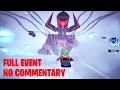 [NO COMMENTARY] Fortnite Galactus The Devourer of the Worlds Nexus War Full Event Best Angle
