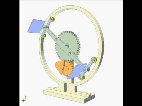 Cam and gear mechanism 2
