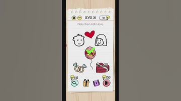 Make them fall in love. || Level 26 || Brain test Solved