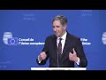 RUEDA de PRENSA del CONSEJO ECONÓMICO y FINANCIERO de la UE |RTVE Noticias