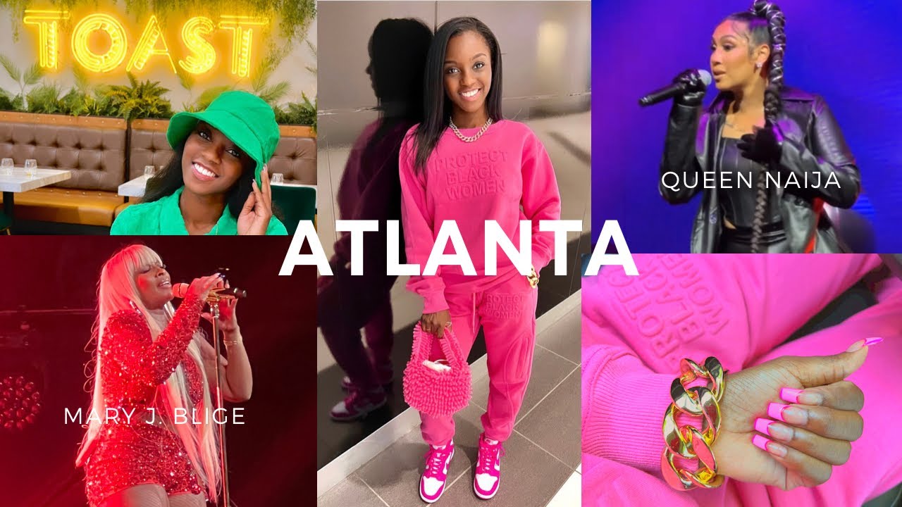 Vlog| ATL + Mary J Blige Good Morning Gorgeous Tour: Queen Naija & Ella