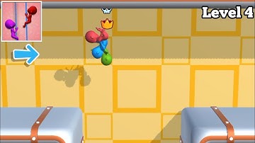 Level 4 Run Race 3D All Levels Gameplay Walkthrough Android New Update