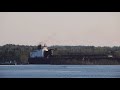 James R Barker with a HUUUUUUGE Master Salute! Upbound Sault Ste Marie 05.16.21