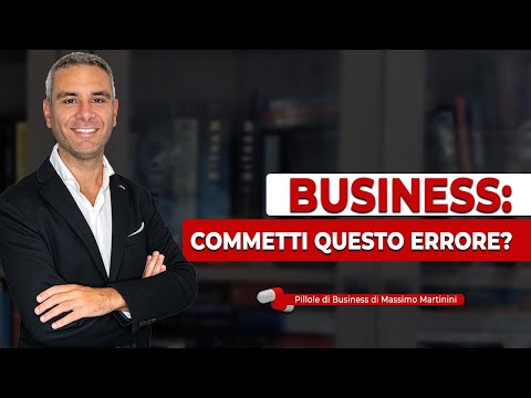 BUSINESS: commetti questo errore?