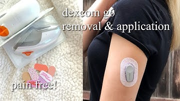 Dexcom G6 - How to Remove and Replace Your Sensor - Pain Free - Tips + How to Video